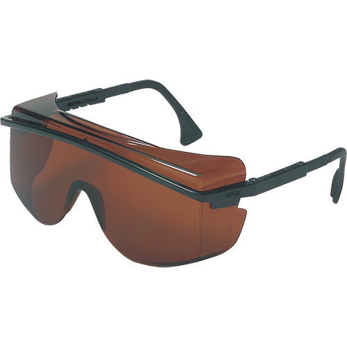 Uvex&reg; Astrospec OTG&reg; 3001 Safety Glasses, Grey/Smoke Lens, Anti-Scratch, ANSI Z87+/Meets/Exceeds CSA Z94.3 Consource
