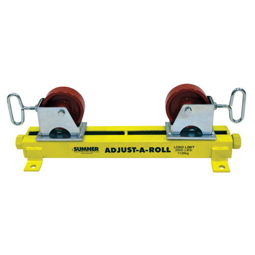 Adjust-A-Rolls&reg; Stand, 1000 lbs. Load Capacity, 36" Pipe Capacity Consource