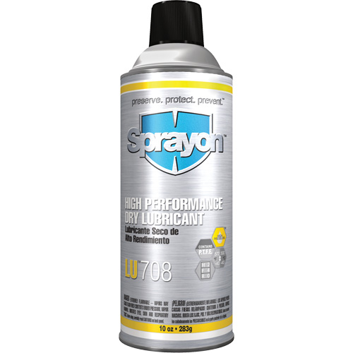 LU708 High Performance Dry Lubricant, Aerosol Can Consource