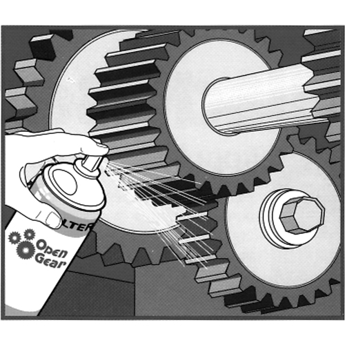 Lubrifiant OPEN GEAR, Canette a&eacute;rosol Consource