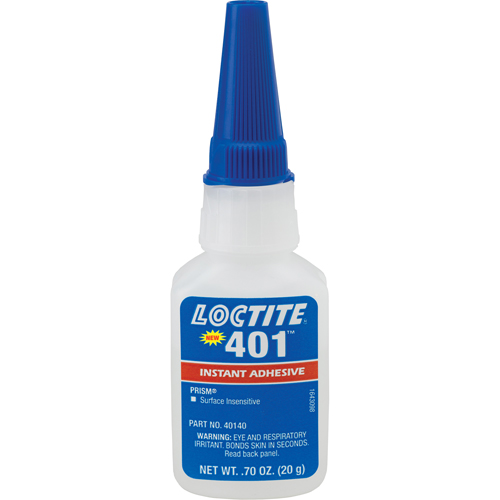 Adh&eacute;sif instantan&eacute; Prism 401, Transparent, Bouteille, 20 g Consource