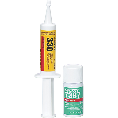 Adh&eacute;sif sans m&eacute;lange 330 Depend, Deux composants, 250 ml, Trousse, Ambr&eacute;e Consource