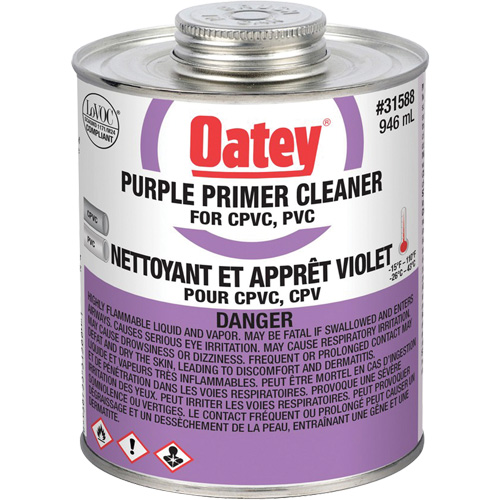 Purple Primer/Cleaner, 946 ml, Brush Top Can Consource