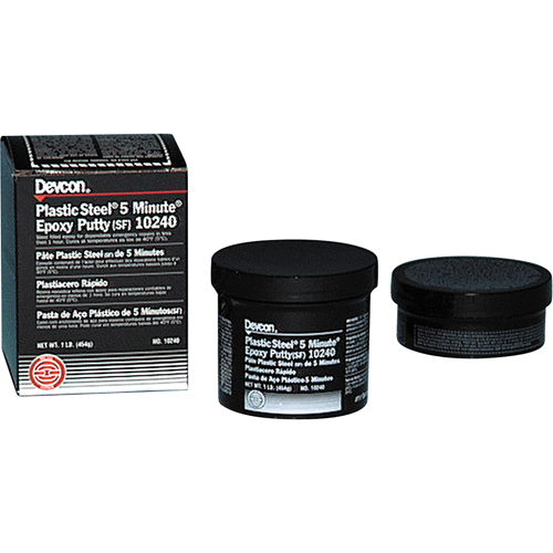 Mastic Plastic Steel 5 Minute, 1 lb, R&eacute;cipient Consource