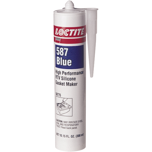 587 High Performance RTV Silicone Gasket Maker, Cartridge, Blue Consource