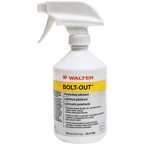 Huile p&eacute;n&eacute;trante Bolt-Out, Bouteille &agrave; g&acirc;chette, 500 ml Consource