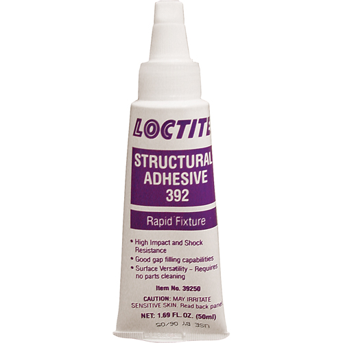 Structural Adhesive 392 Rapid Fixture, 73 g., Bottle, Amber Consource