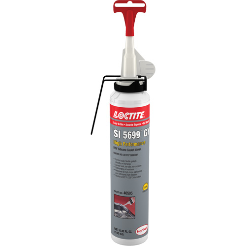5699 RTV Silicone Gasket Maker, Tube, Grey Consource