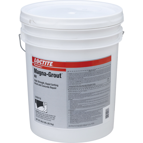 Produit de r&eacute;paration du b&eacute;ton Magna-Grout Fixmaster, Seau Consource