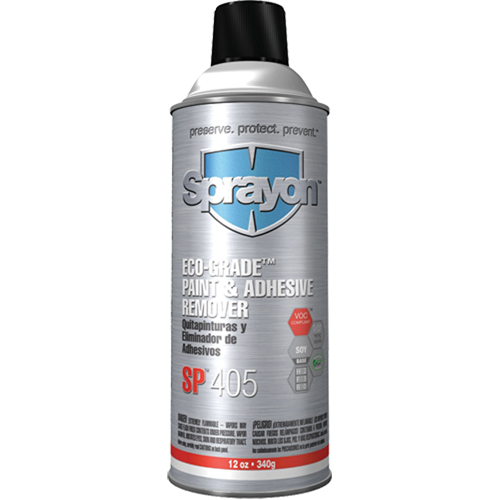 SP405 Eco-Grade Paint & Adhesive Remover, 12 oz, Aerosol Can Consource