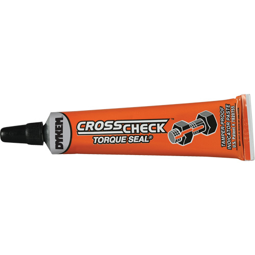 Cross Check Torque Seal&reg; Tamper-Proof Indicator Paste, 1 fl. oz., Tube, Orange Consource