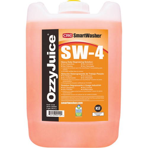 Smartwasher&reg; Industrial Grade Cleaning Solution, Jug Consource