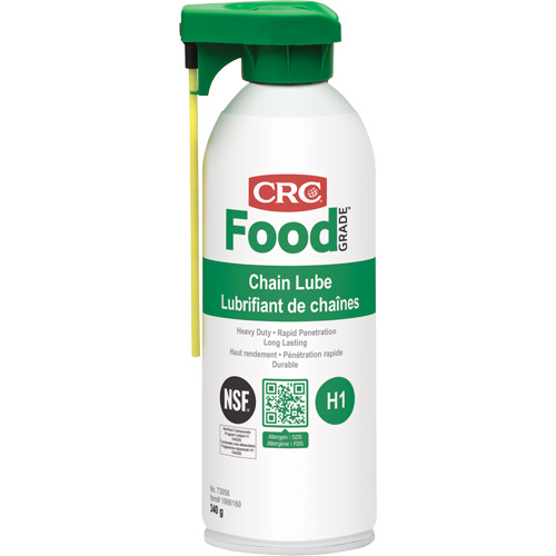 Lubrifiant &agrave; chaîne pour usine alimentaire, Canette a&eacute;rosol Consource