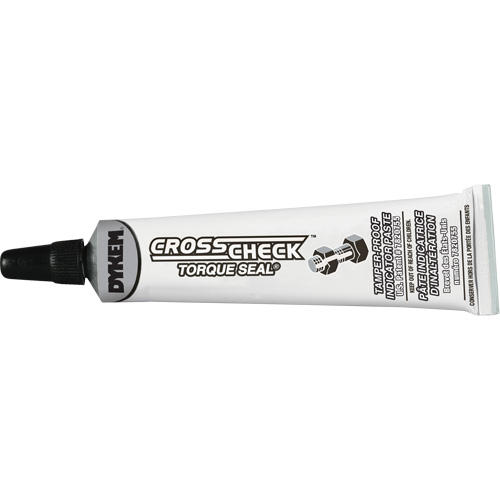 Cross Check Torque Seal&reg; Tamper-Proof Indicator Paste, 1 fl. oz., Tube, White Consource