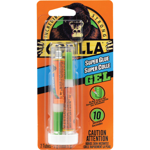Colle cyanoacrylate en gel, 2 x 3 g, Tube, Transparent Consource