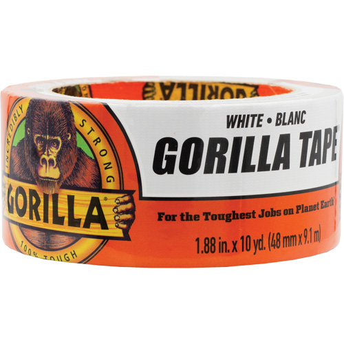 Duct Tape, 17 mils, White, 48 mm (2") x 9.14 m (30') Consource