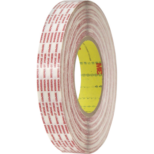 Double-Coated Tape, Polypropylene, 13 mm (1/2") W x 110 m (360') L, 6 mils Thick Consource