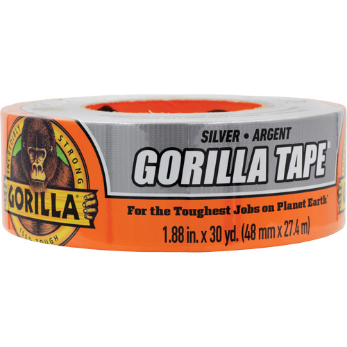 Duct Tape, 17 mils, Silver, 48 mm (2") x 27.43 m (90') Consource