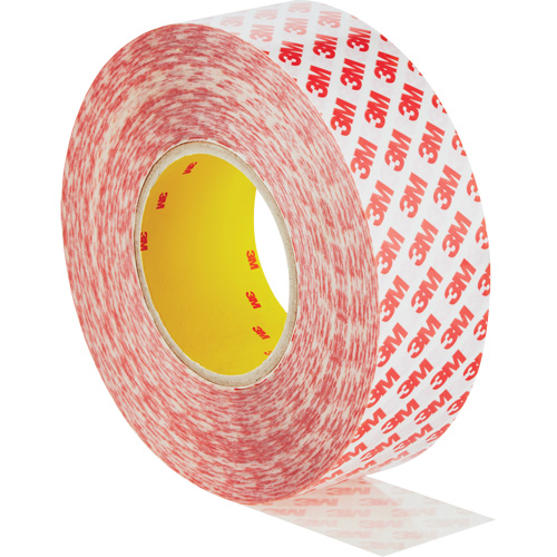 Ruban adh&eacute;sif double face, Polyester, 50 mm (1,96") la x 50 m (164') lo, 8 mils &eacute;pais Consource
