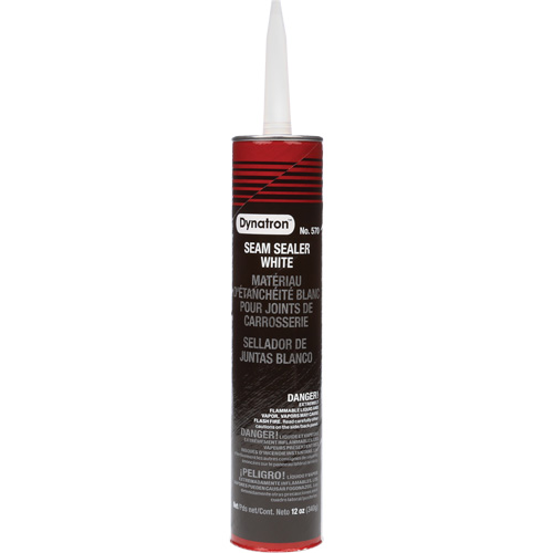 Produit d'&eacute;tanch&eacute;it&eacute; et de calfeutrage automatique Dynatron, 12 oz, Cartouche, Blanc Consource