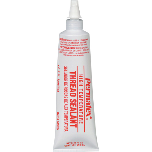 Scellant pour filetage haute temp&eacute;rature, Tube, 250 ml, -54° C - 204° C/-65° F - 400° F Consource