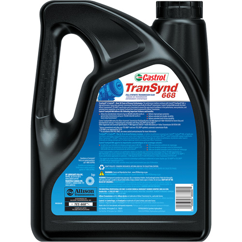 Liquide de transmission automatique enti&egrave;rement synth&eacute;tique TranSynd 668 Consource