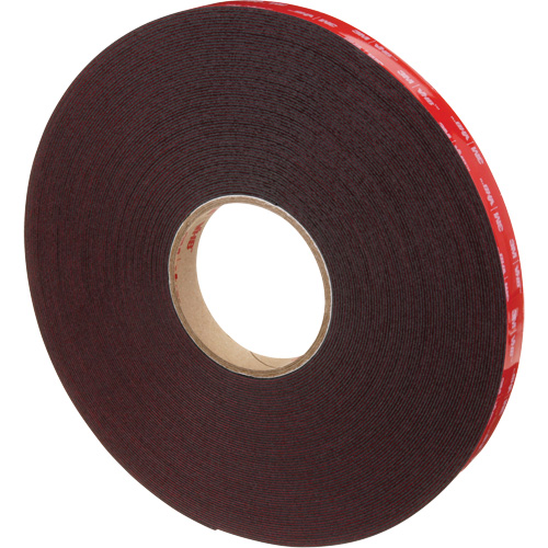 Ruban VHB, 33 m (108') lo x 18 mm (3/4") la, 45 mils, Acrylique Consource