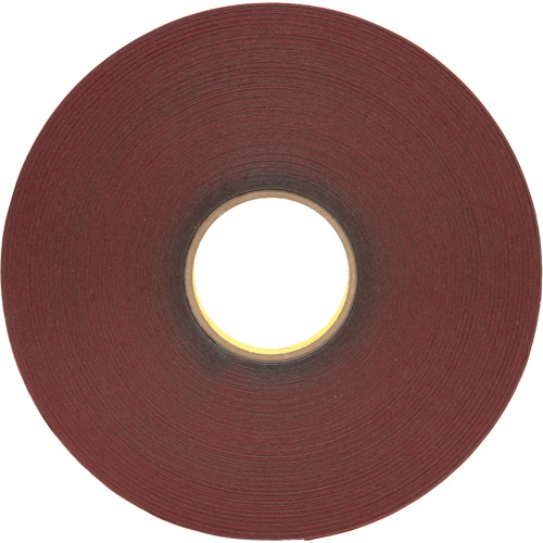 VHB Tape 4646, 33 m (108') L x 12.7 mm (1/2") W, 25 mils, Acrylic Consource