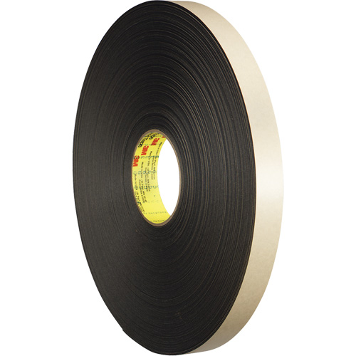 Double-Coated Foam Tape, 66 m (216') L x 12.7 mm (1/2") W, 31 mils, Polyethylene Consource