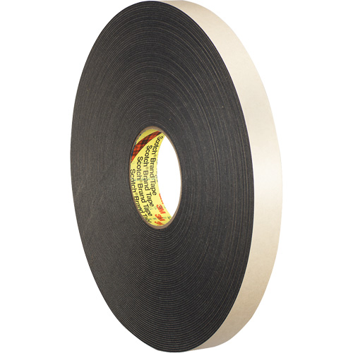 Ruban double face en mousse, 33 m (108') lo x 18 mm (3/4") la, 62 mils, Poly&eacute;thyl&egrave;ne Consource