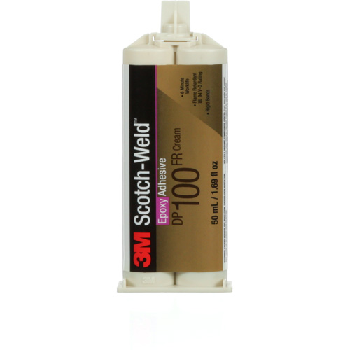 Scotch-Weld Adhesive, 1.7 fl. oz., Cartridge, Two-Part, Off-White Consource