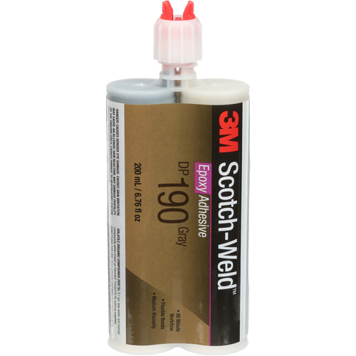 Scotch-Weld Adhesive, 200 ml, Cartridge, Two-Part, Grey Consource