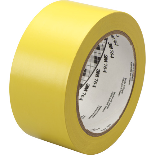 764 General-Purpose Vinyl Tape, 1245 mm (49") W x 32.9 m (108') L, 5 mils, Yellow Consource