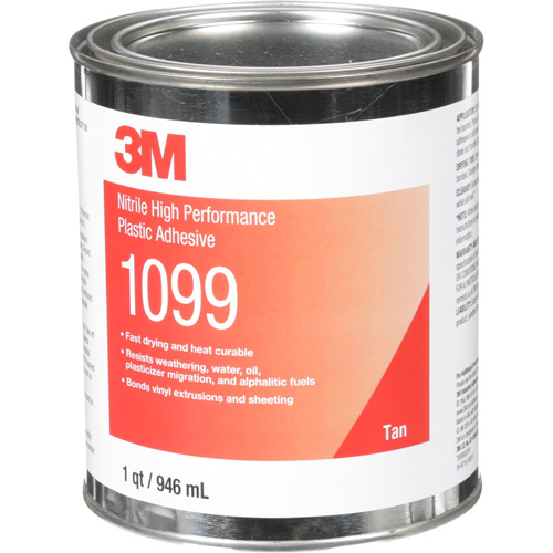 Plastic Adhesive, 946 ml, Can, Tan Consource