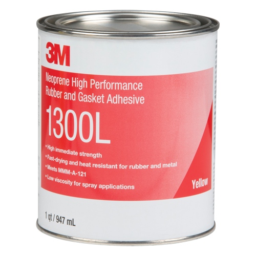 Rubber & Gasket Adhesive, Can, Yellow Consource