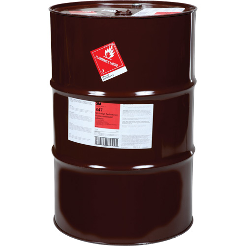 Scotch-Weld Nitrile High-Performance Rubber & Gasket Adhesive, Drum, Brown Consource