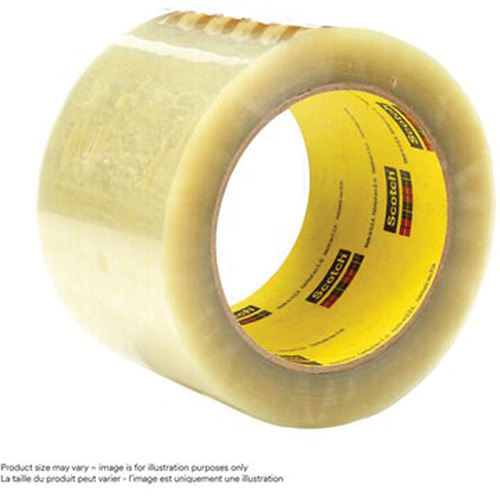 Ruban pour sceller les boîtes Scotch 355, Adh&eacute;sif Thermofusible, 3,15 mils, 36 mm (1-1/2") x 50 m (164') Consource