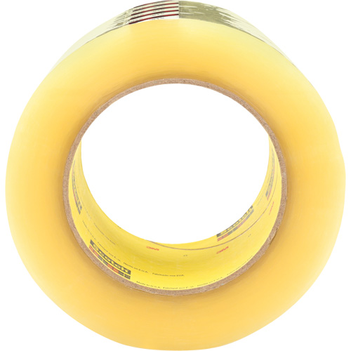 Scotch&reg; Box Sealing Tape 373, Hot Melt Adhesive, 2.5 mils, 72 mm (3") x 100 m (328') Consource