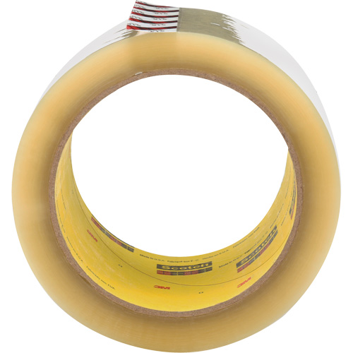 Scotch&reg; Box Sealing Tape 373, Hot Melt Adhesive, 2.5 mils, 72 mm (3") x 50 m (164') Consource