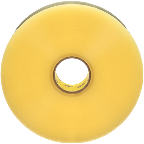 Scotch&reg; Box Sealing Tape 375, Hot Melt Adhesive, 3.1 mils, 72 mm (3") x 914 m (2998') Consource