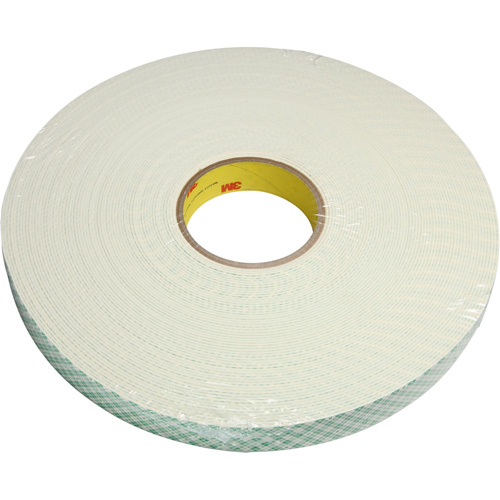 Ruban en mousse, 33 m (108') lo x 25,4 mm (1") la, 1,5 mil, Ur&eacute;thane Consource