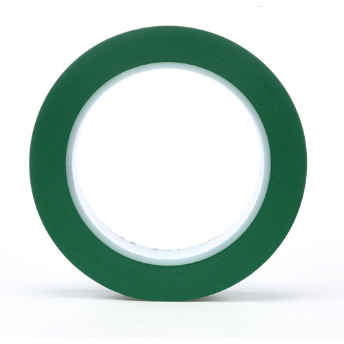 Ruban en vinyle 471, 25,4 mm (1") la x 32,9 m (108') lo, 5,2 mils, Vert Consource