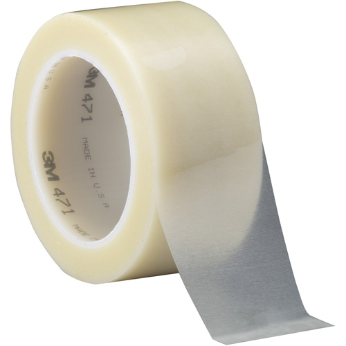 Ruban en vinyle 471, 50,8 mm (2") la x 32,9 m (108') lo, 5,2 mils, Transparent Consource