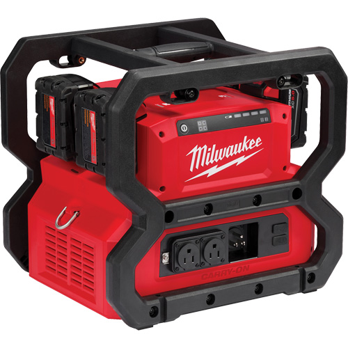 M18 Carry-On Power Supply, 1800 W/3600 W, Lithium Ion, 13-3/4" H x 12-1/4" W x 15" D, 28 lbs. Consource