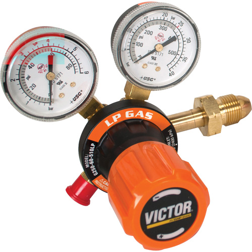 G250 Single-Stage Regulator, 9/16" NPT, 15 psi Max. PSI, Standard Consource