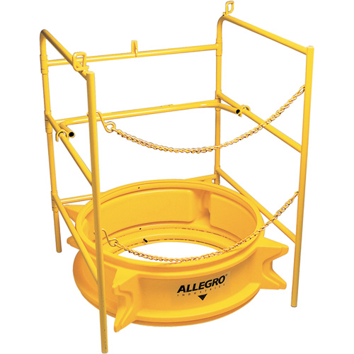 Protecteurs de trou d'homme ALLEGRO INDUSTRIES, Plastique Consource