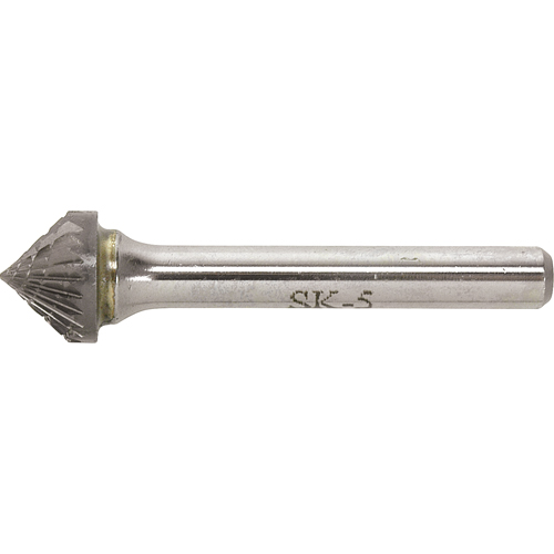 Fraise au carbure dur, SK-1, 1/4" dia., 1/4" Tige, 1/8" Prof. de la coupe Consource