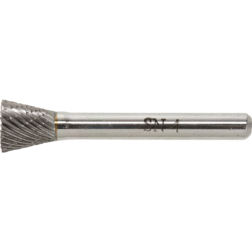Solid Carbide Burr, SN-1, 1/4" Dia., 1/4" Shank, 5/16" Depth of Cut Consource