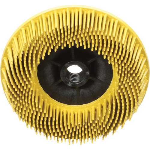 Disques radiaux bristle pour meuleuses angulaires Scotch-Brite, C&eacute;ramique, Grain 80, 4-1/2" dia. Consource