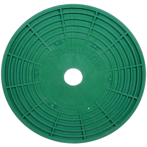 Disque Bristle Scotch-Brite, C&eacute;ramique, Grain 50, 7" dia. Consource
